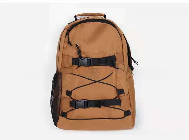 Backpack, Men's And Women's Skateboard Workwear Bags, Canvas Computer Student Backpacks, Trendy Tags