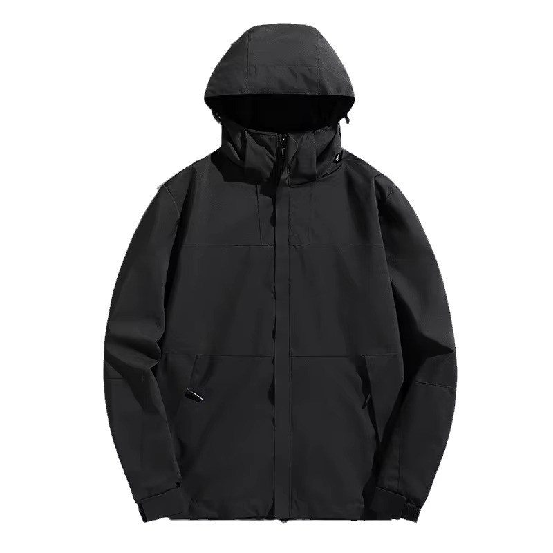 Waterproof Men's Autumn Single-Layer Tide Brand Jacket Plus Size Mountaineering Coat Fashion Printable .Windbreaker