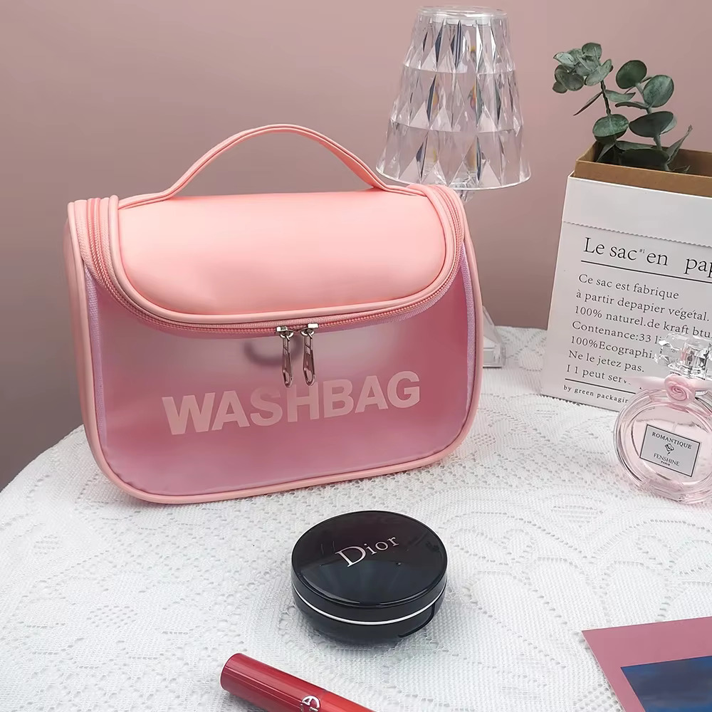 Women Makeup Bags Travel Cosmetic Toiletries Organizer Waterproof Storage Neceser Hanging Bathroom Wash Bag High Quality swissmilitary
