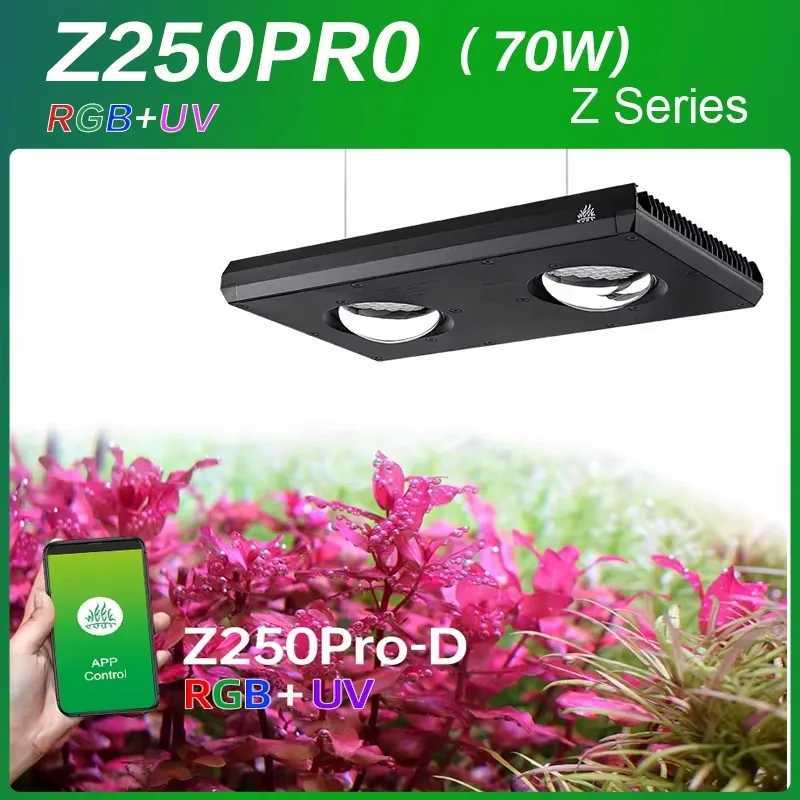 Aquarium Lights WEEK AQUA Z250 Pro Aquarium Led Light Spotlight RGB UV Full Spectrum Intelligent APP Control Sunrise And Sunset For Fish Tank S25212