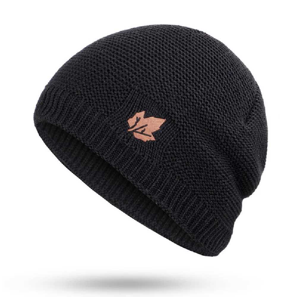 2024 New winter knight hat mens and Wens outdoor warm and thick coupled with velvet loose hat Sklies brand winter ski board m bone X250212