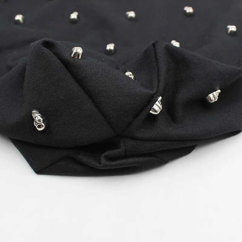 New mens tattoo unisex casual hat with Skl Hoop brand hat winter warmth Beanies thick Adt hip-hop hat unisex hat X250212