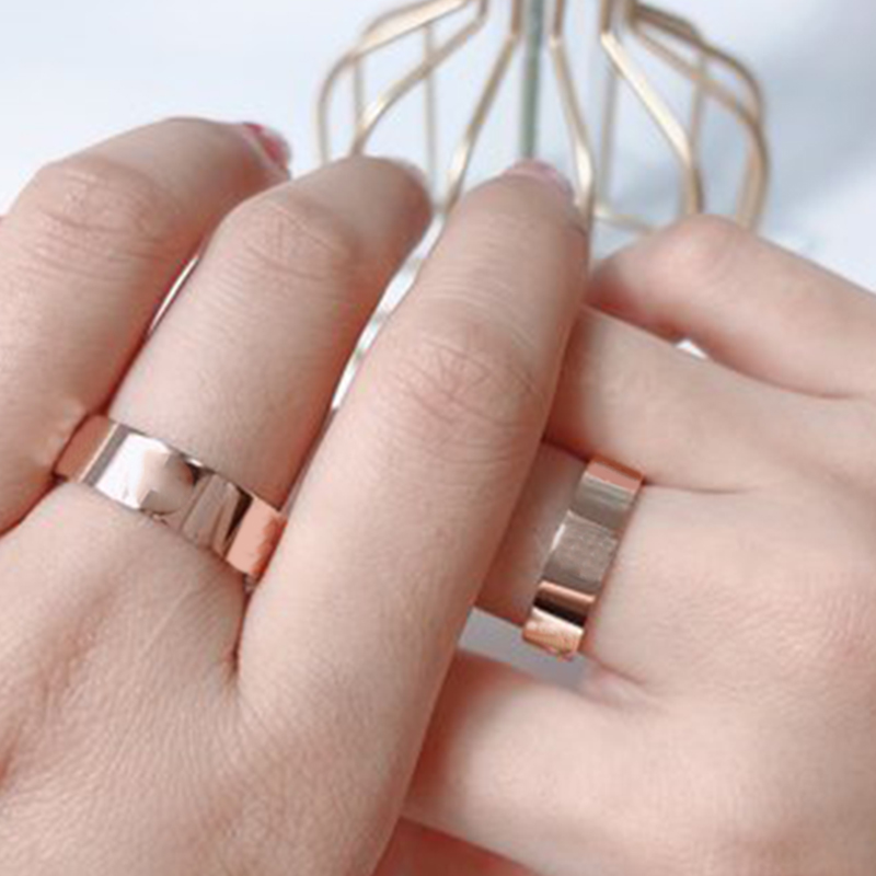 Designer Rings Love Ring Unisex Men Women Couple Rings Jewelry Gift size 5-11