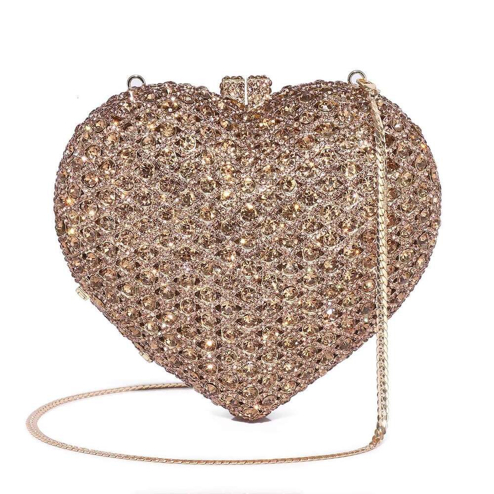 New High Quality Bridal Wedding Purse Fashion Women Evening Party Big Dias Elegant Purses Designer Bags