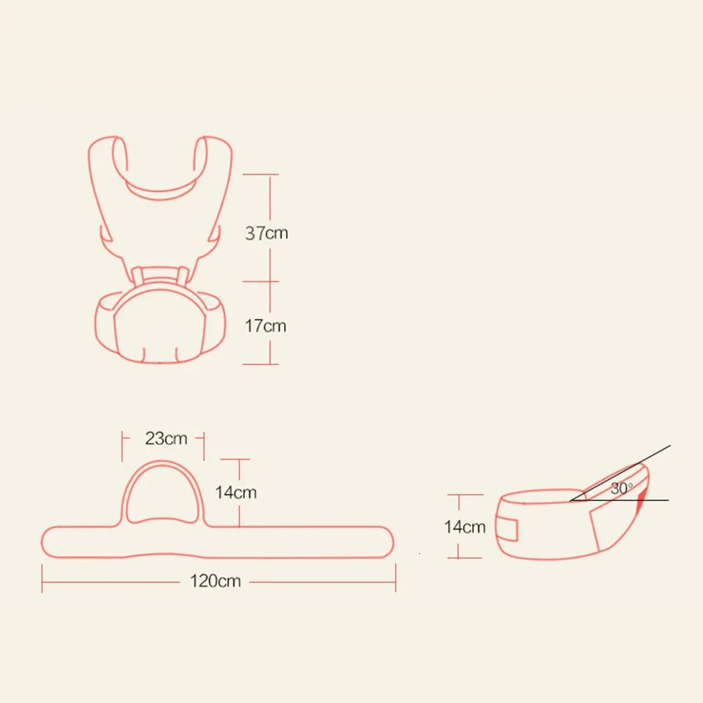 Waist Belt Baby Waist Stool Walkers Baby Sling Hold Waist Belt Backpack Hipseat Belt Kids Infant Hip Seat 250211
