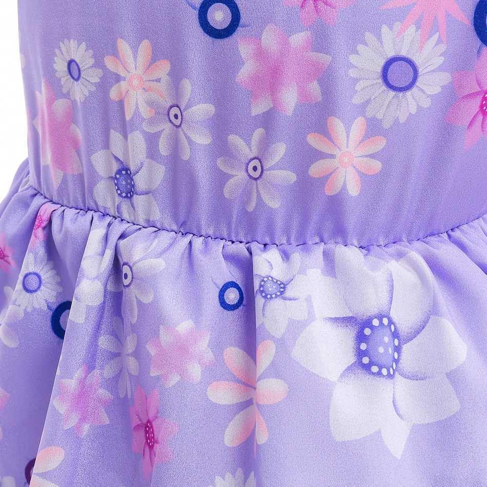 Encanto Costumes Cosplay Princess Dress Isabella Charm for Girls Carnival Christmas Birthday Par Isabela Clothing 2-10TXJ250117