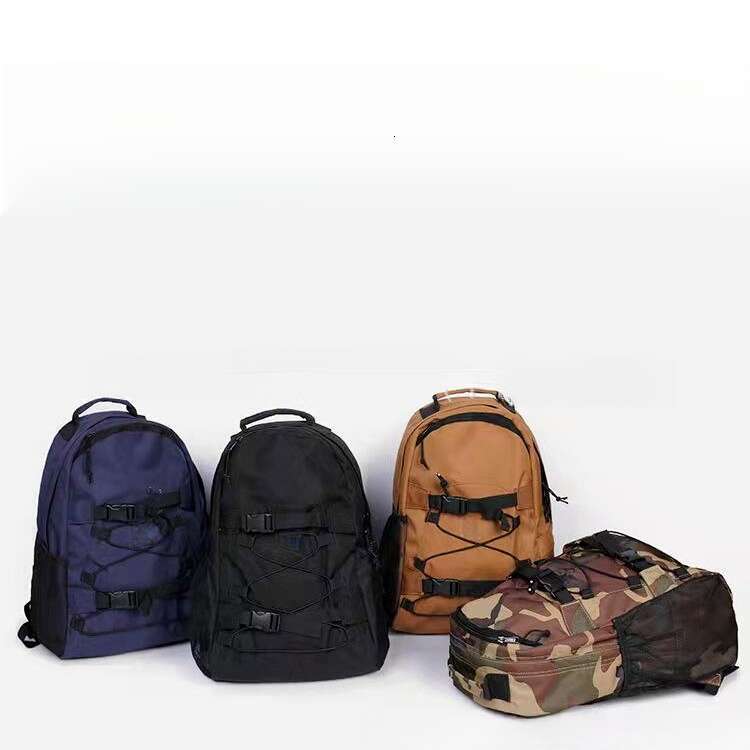 Backpack, Men's And Women's Skateboard Workwear Bags, Canvas Computer Student Backpacks, Trendy Tags