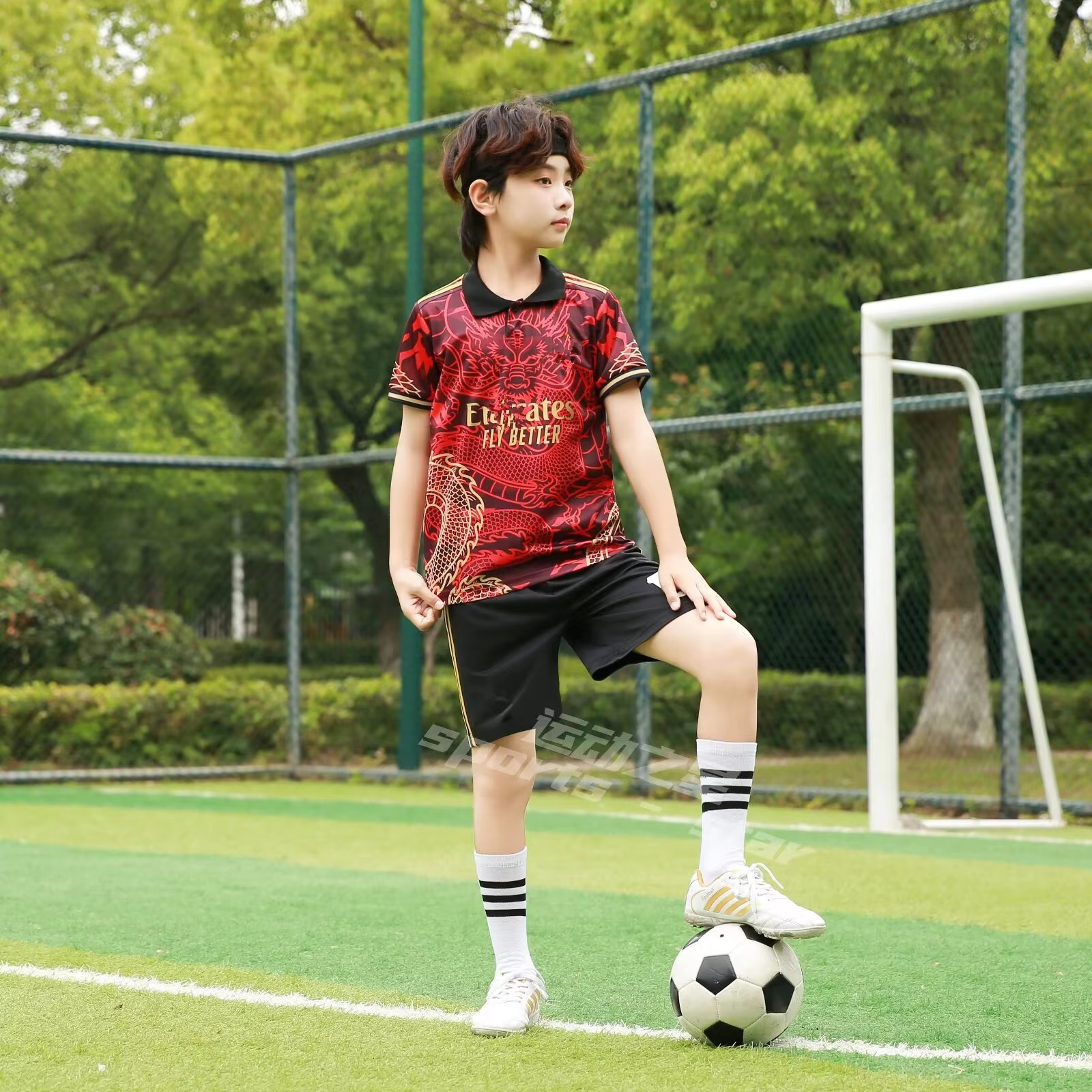 Football Training BELGHAM Fan Jersey Children's Suit Men's Team Uniform Breathable Football Sports