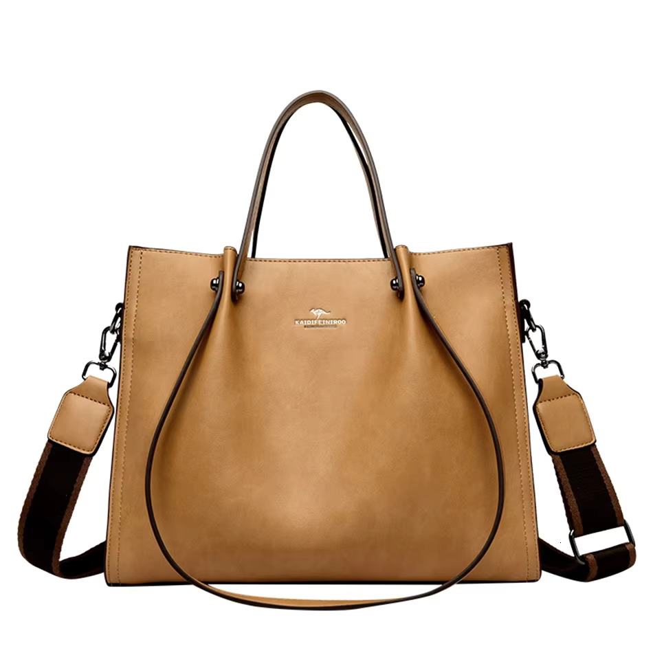 hot Genuine Leather Crossbody Handbags for Women: Designer Tote & Shoulder Bags
