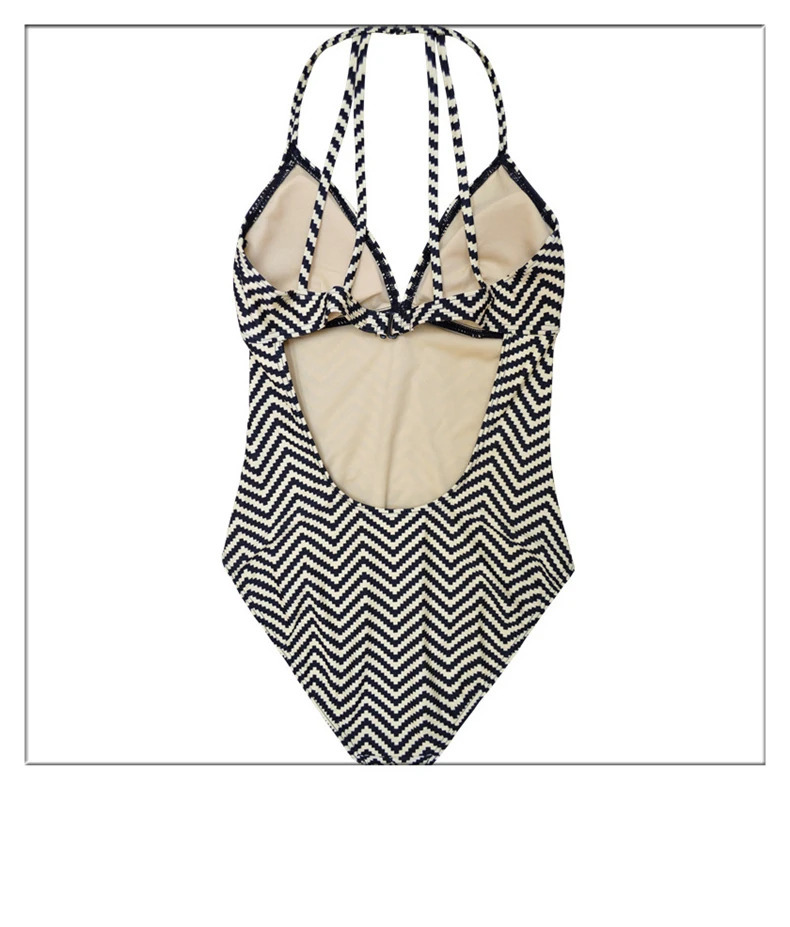 Sexy One Piece Swimsuit Women Swimwear Print Bodysuit Crochet Bandage Cut Out Beach Wear Bathing Suit Monokini Swimsuit XL 250210