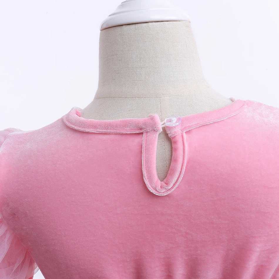 Girls Cosplay Princess Pink Dress Rapunzel Costume Kids d Sequin Prom Gown Christmas Halloween Birthday Par ClothingXJ250117