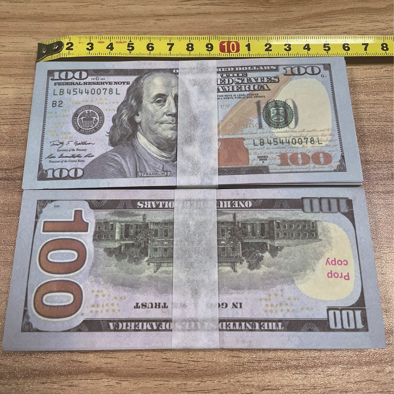Party Supplies Fake Money Banknote 1 5 10 20 50 100 Euros Realistic Toy Bar Props Copy Currency Dollars Movie Money Faux-billets School Child Study 10