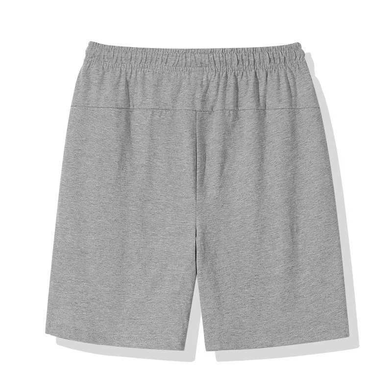 Shorts mens summer trendy brand loose running outerwear sports pants plus size home sleeping pants solid color casual cropped pants W250212
