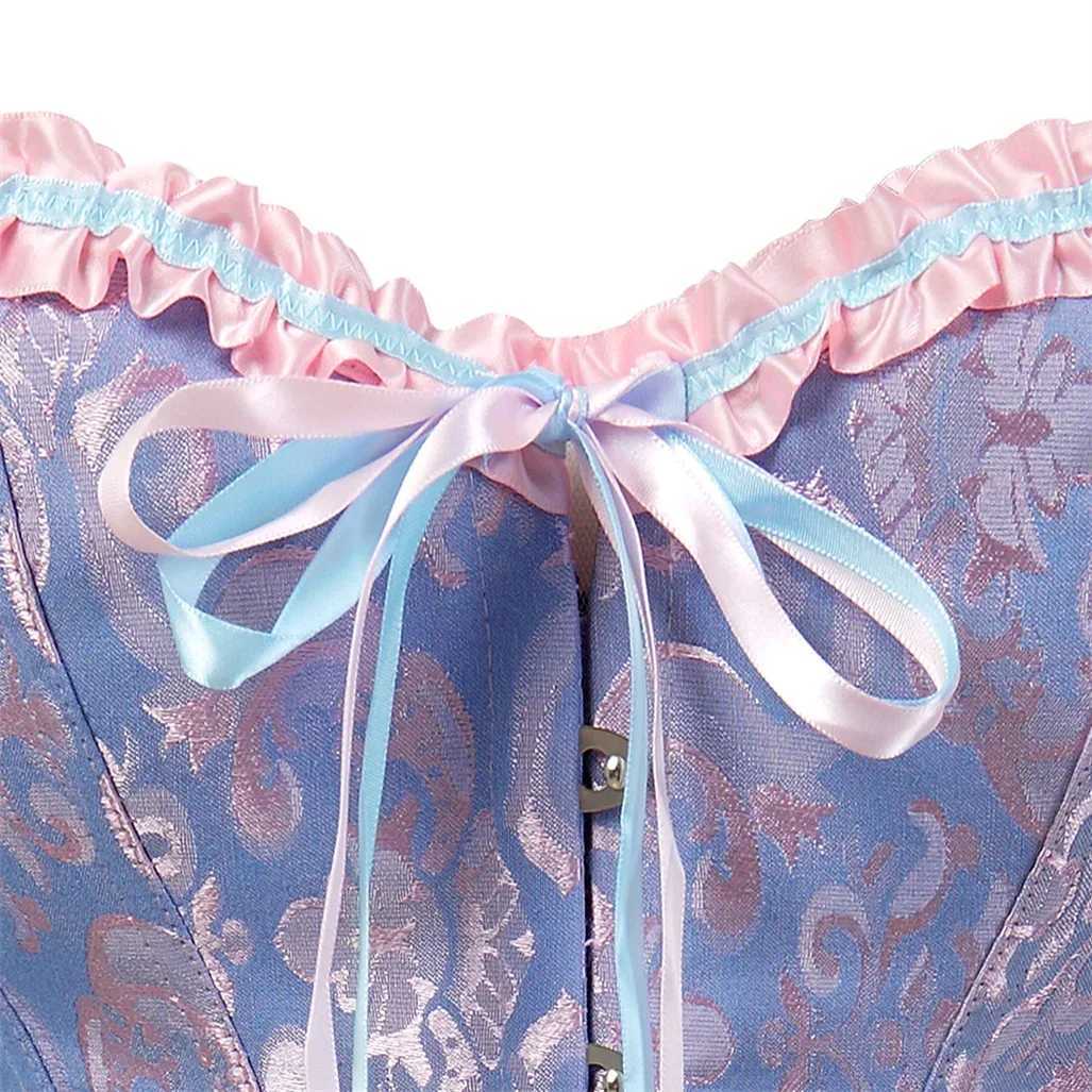 Vintage Corset Top Gothic Corsets Steampunk Bustier Lace Up Corsage Plus Size Sexy Bustiers Carnival Holiday Party Club ComesXJ250304