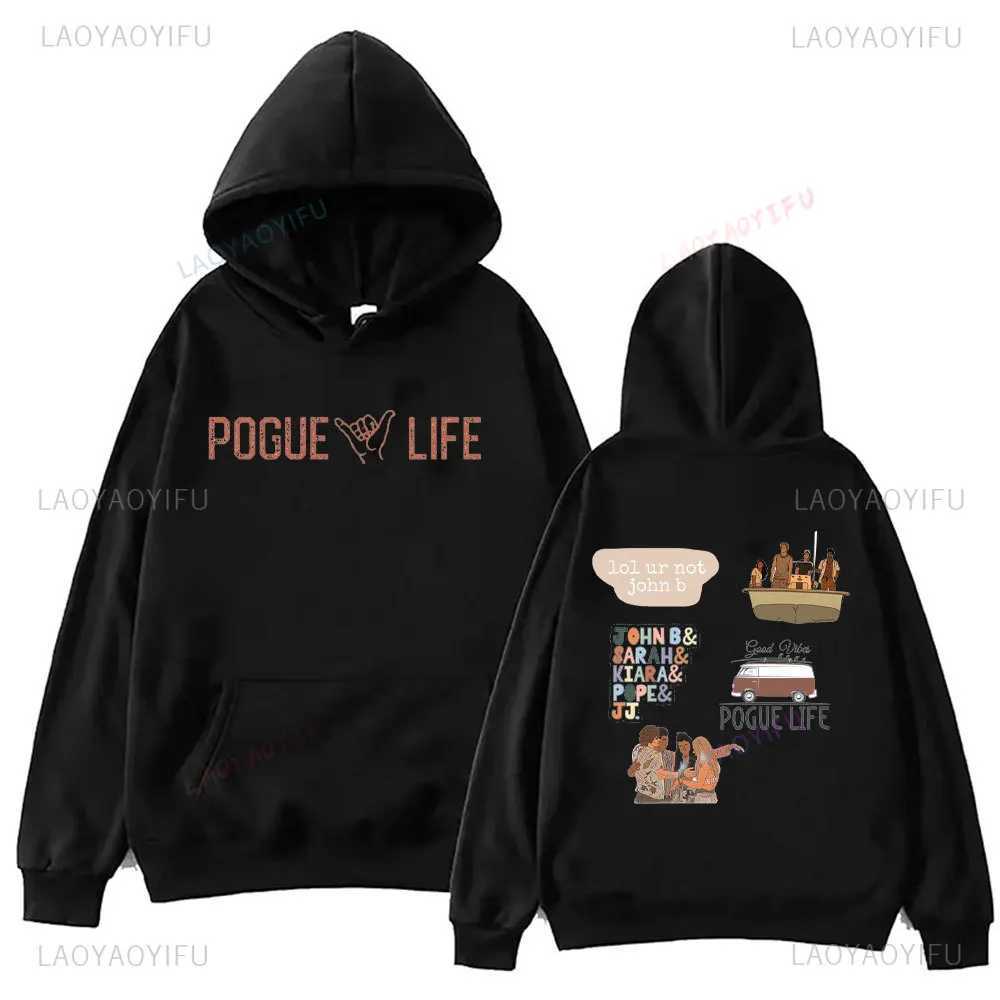 New Outer Banks Pogue Life Hoodies Carolina Beachy Drop Shoulder Sweatshirt Carolina Outer Banks Shirt Unisex Hoodie X250212