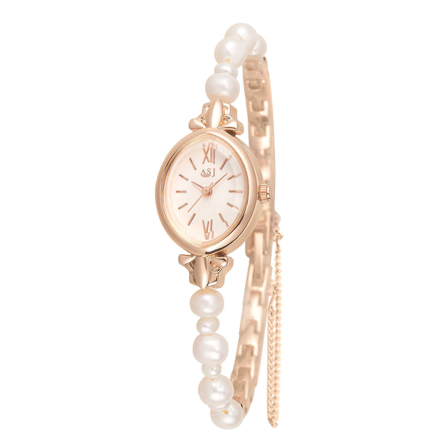 Shell Pearl Watch Waterproof Creative Quartz Watch European CE Korean and Japanese New Fashion Womens Watch W250212