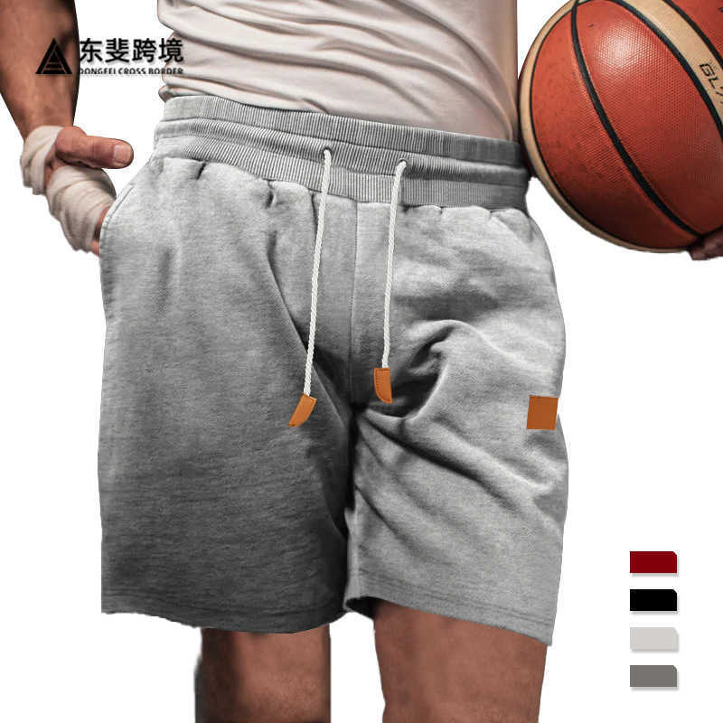 Temu2024 Summer Mens Shorts Loose European Casual Pentagram Shorts Mens Shorts W250212