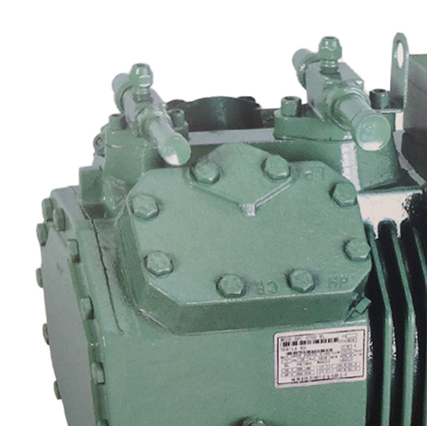 Semi-Closed Piston Refrigeration Compressor Series 4YG-5.2 ~ 4YG-9.2 for Medium & High Temperature Applications