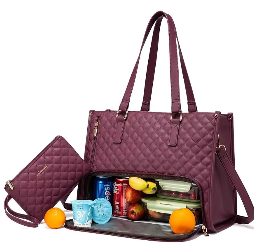 Women's Quilted Crossbody Backpacks Tennis Pickleball Racquet Bags