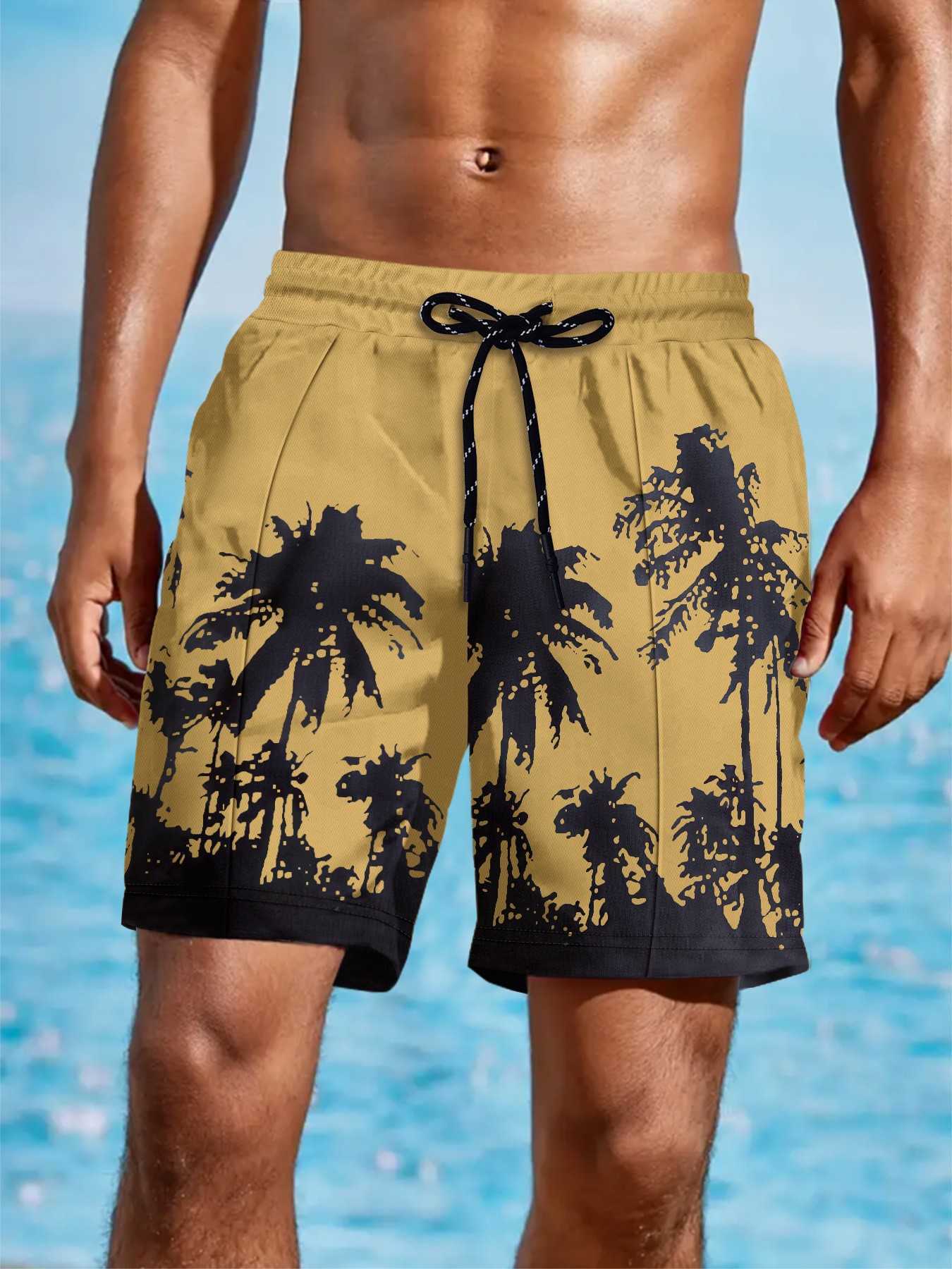 Hot selling fashion boutique mens beach pants stretch quick drying mens shorts W250212