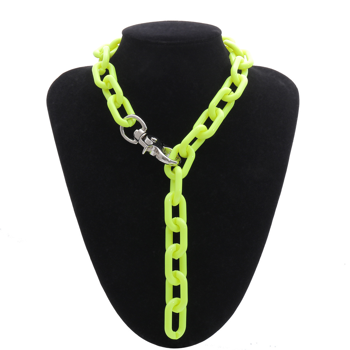 designer Woman Jewelry Personalized Tassel Adjustable for Women Hip Hop Fashion Keychain Exaggerated Chain Necklace