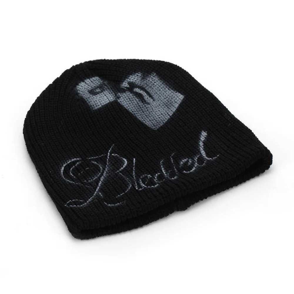 YK2 Men Fashion Letter Print Knitted Cap Beanies Gorros Men Wool Cap Leisure Windproof Cold- Hat Skl Gorros Street Soft Cap X250212