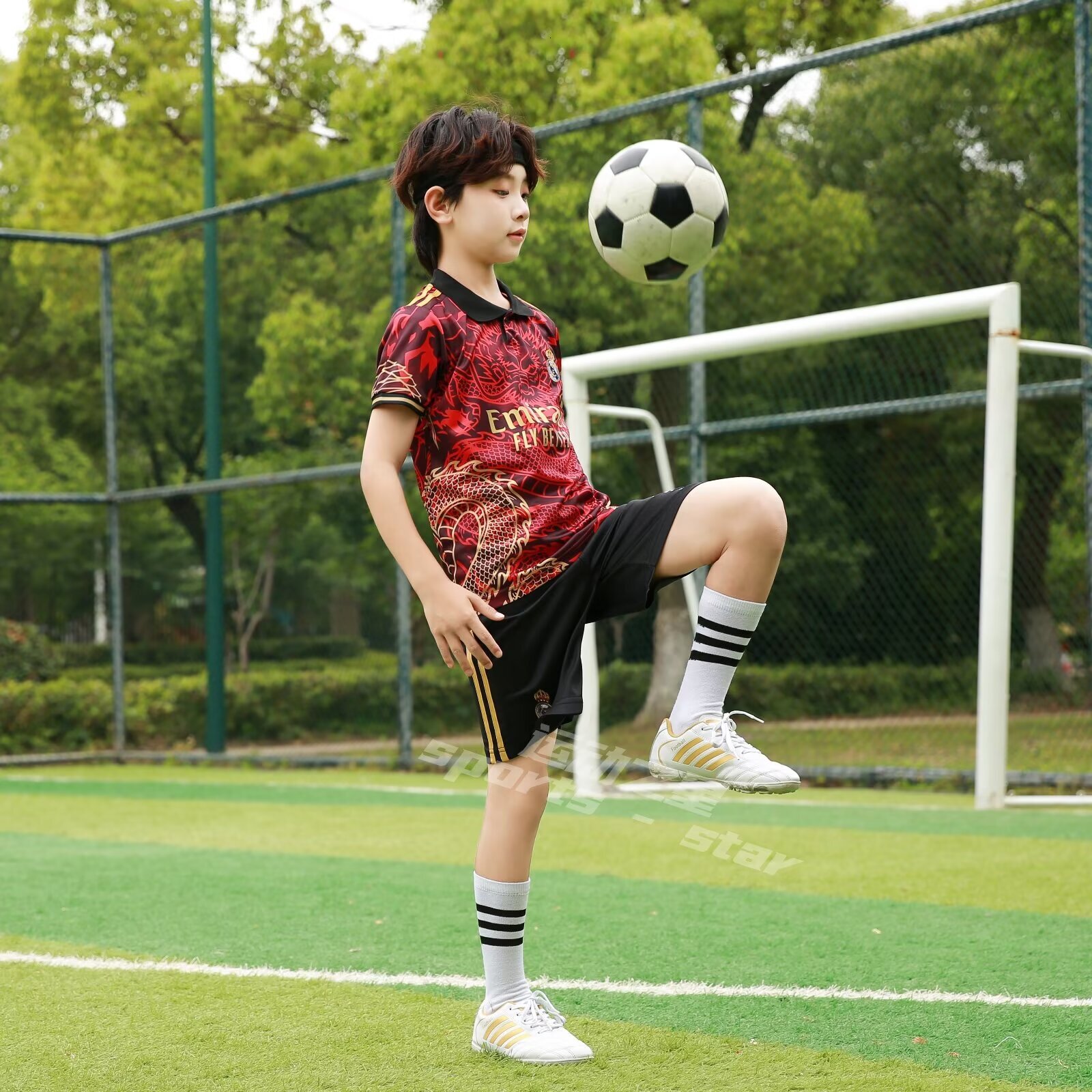 Football Training BELGHAM Fan Jersey Children's Suit Men's Team Uniform Breathable Football Sports