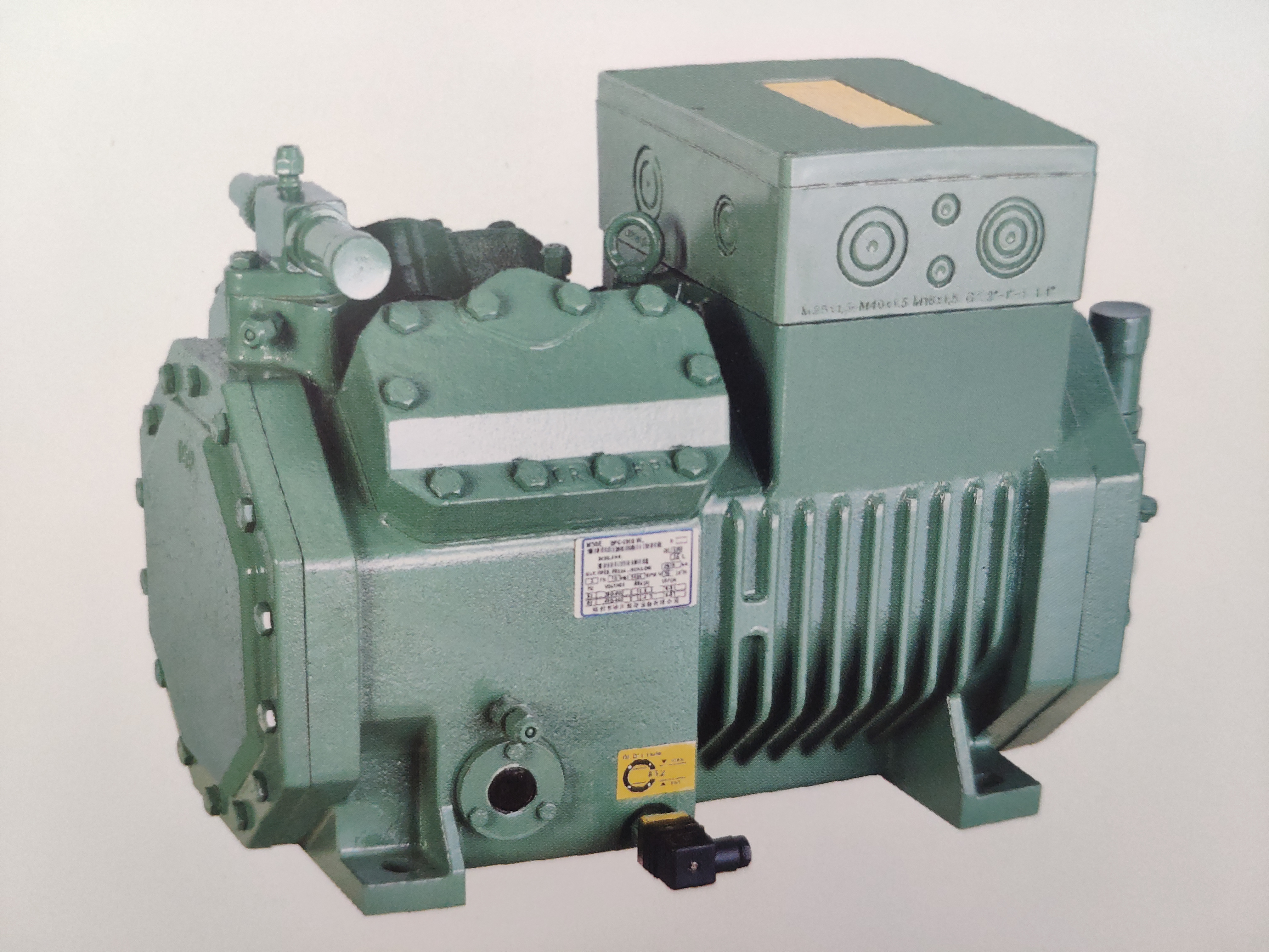 Medium Temperature Semi-Closed Piston Refrigeration Compressor Series 4YD-8.2~4YD-12.2