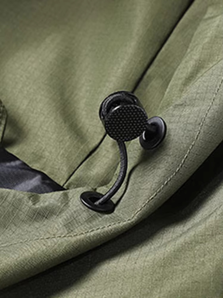 Men's Outdoor Windproof Cargo Multi-Pocket Casual Hoodie Sports Camping Jogging Military Tactical Plus Size Jacket 8Xl