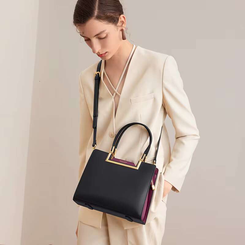 Cnoles Vintage Handbags Designer Large Capacity Tote Bag Famous Brand Leather Shoulder Crossbody Bags Women