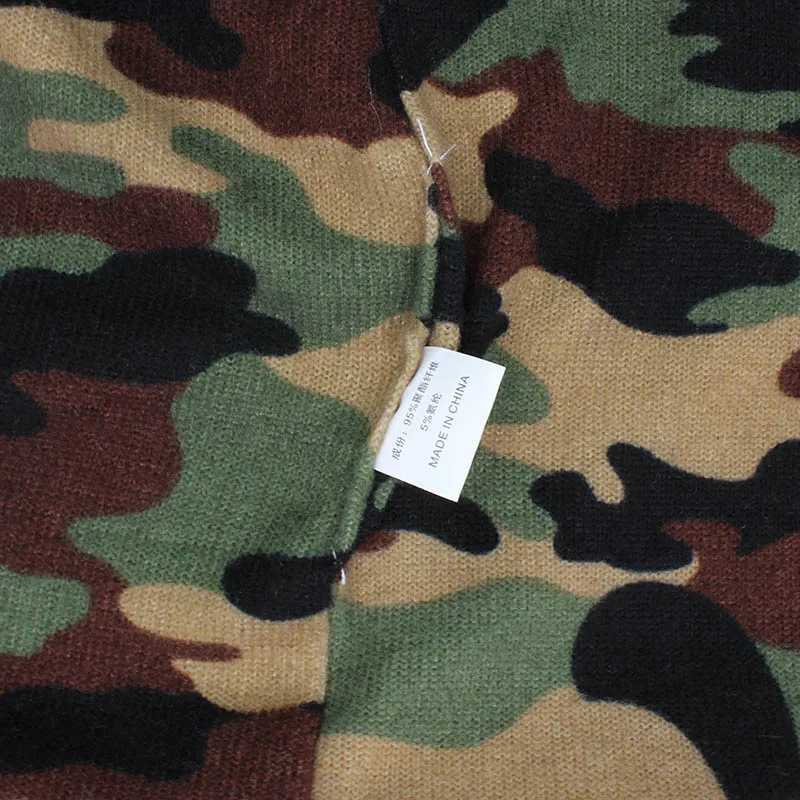 LOVINGSHA Autumn Winter Thin Mtifunction Wen Sklies Beanies Camouflage Design Hats For Men Fashion Feminino Scarf HT110 X250212