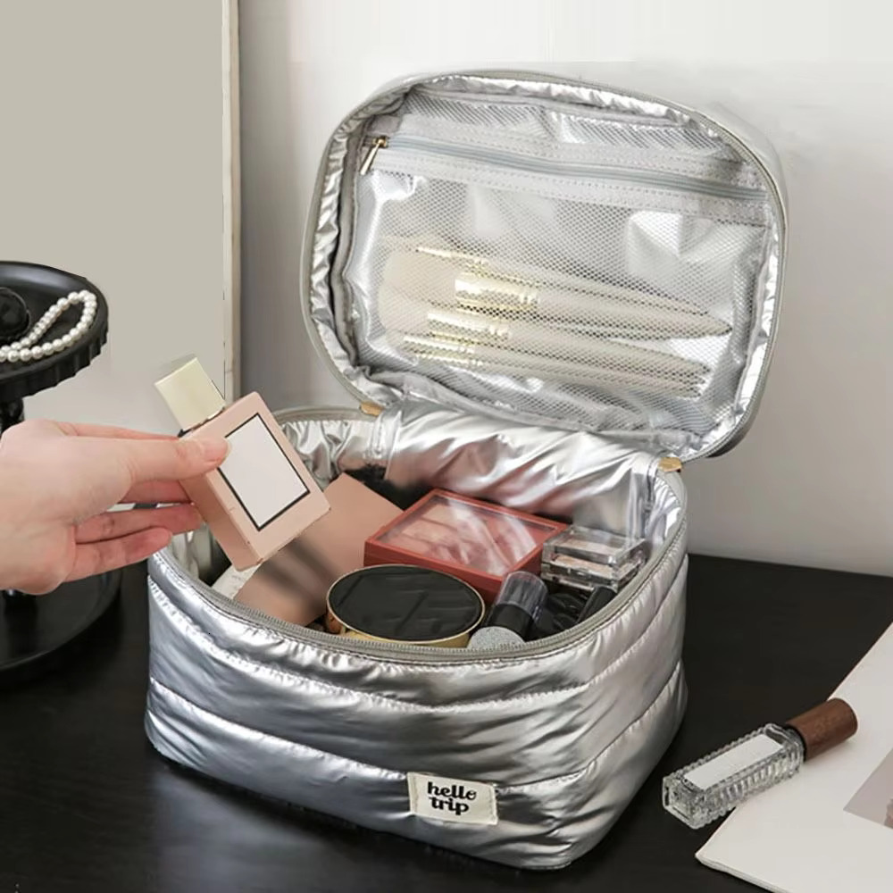 Large Capacity Makeup Cosmetic Toiletry Washbag Portable Storage Bag Travel Organizer swissmilitary