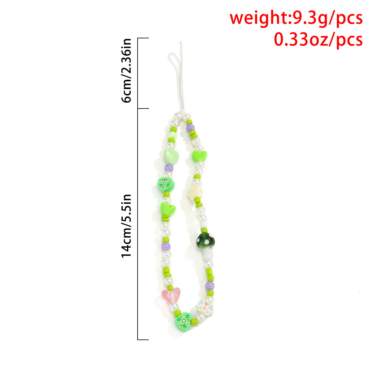 designer Woman Jewelry minimalist contrasting color patchwork bag, hand decoration, hanging rope, ethnic style beaded mushroom fashion pendant