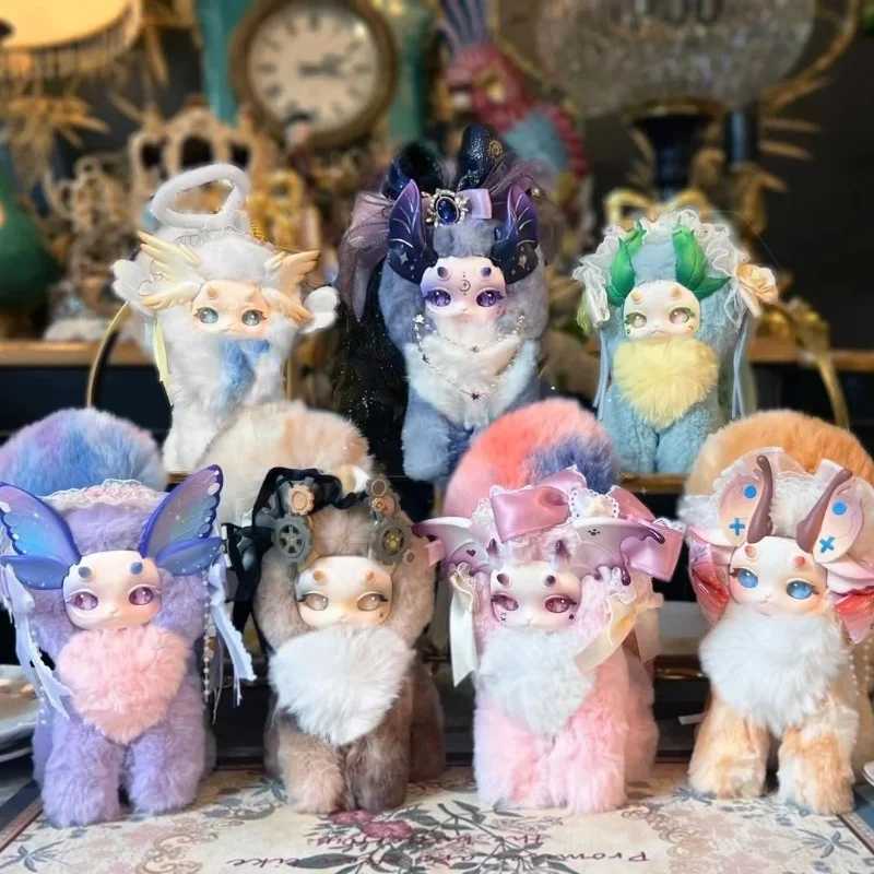New Tutulong Blind Box Fantasy Forest Tea Party Series Mysterious Surprise Box Kaii Rabbit Dragon 2nd Plush Cute Figure ToyXJ250212
