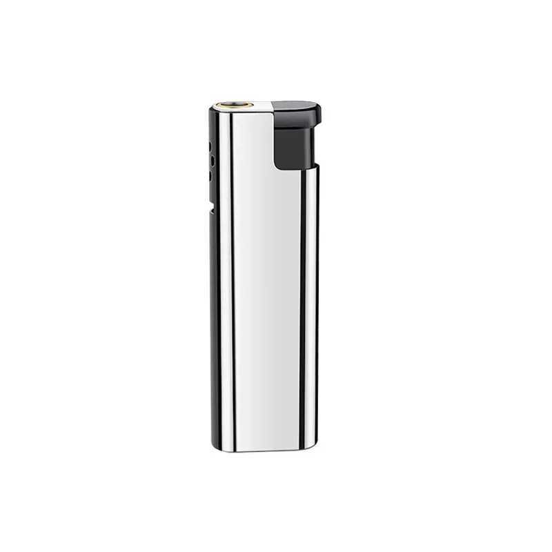 HOT Windproof Direct Injection Blue Flame Lighter Cigarette Torch Lighter Smoking Accessories Camping Tool Ignition Tool BrandT250211