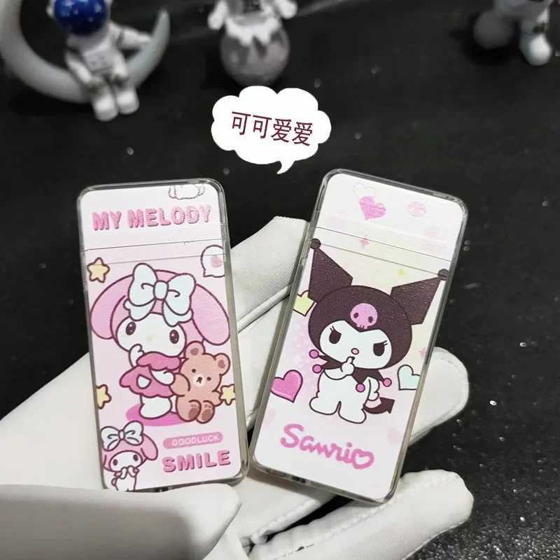 KT Windproof Butane Gas Pink Flame Torch Lighter Girl Smoking Accessories Lighters Smoking With Flash Lamp Gadget For WomenT250211