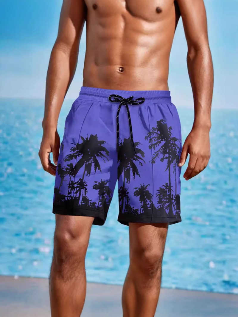 Hot selling fashion boutique mens beach pants stretch quick drying mens shorts W250212