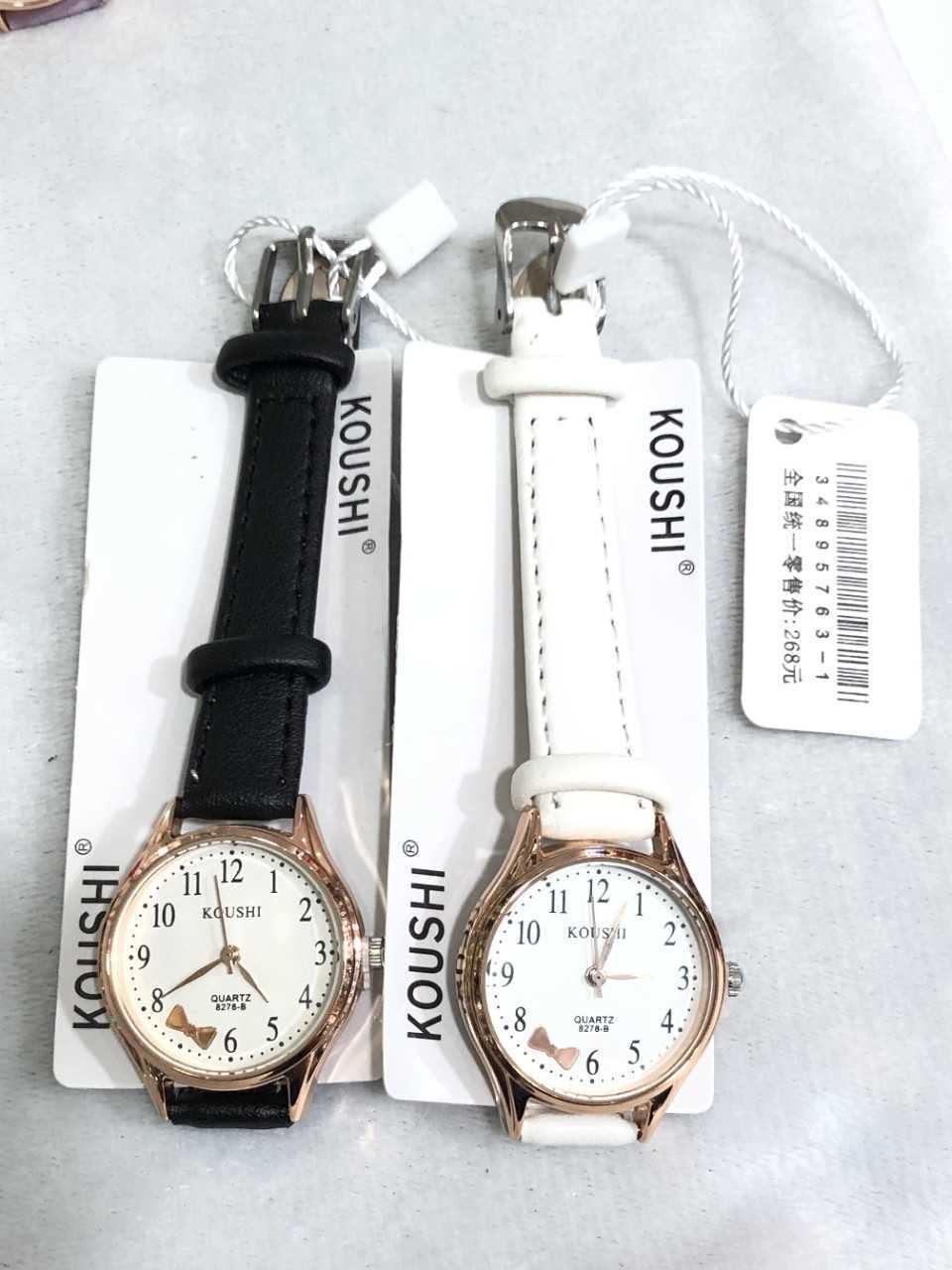 2020 new Koushi waterproof womens clothing needle walking small fresh wrist watch W250212