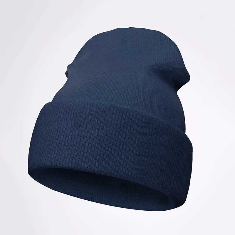 Russian letter hat knitted beanie hat autumn warm ski hat wool knitted soft smooth Sklies beanie mens writing hat X250212