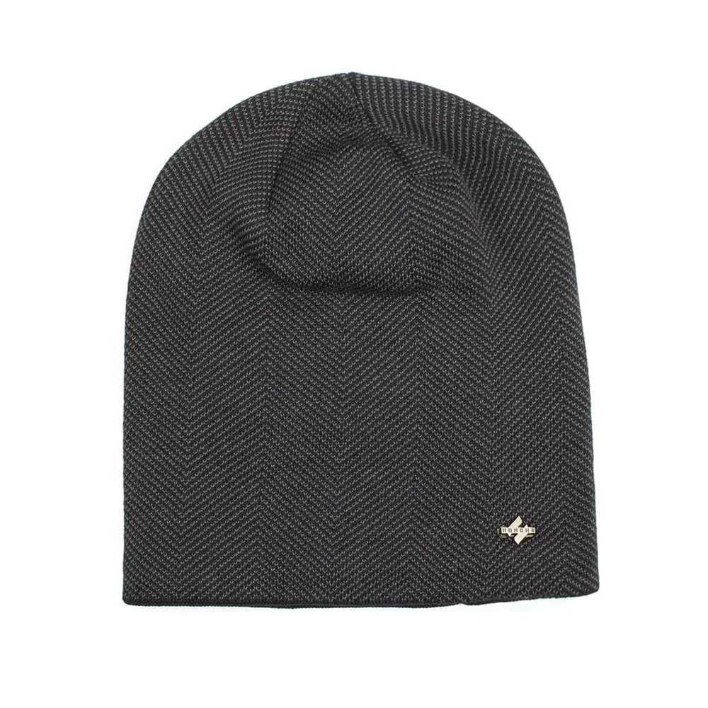 2024 Thick HONGHE Beanies for Wen Men Casual Knit Skl Cap Soft Stretch Cable Knitted Hat Outdoor Fashion Warm Stocking Hats X250212