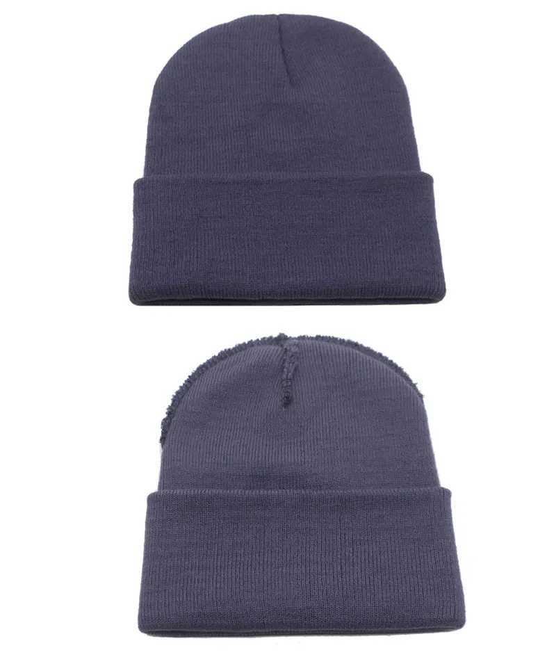 Solid Knitted Hat Winter Hats For Men Sklies Beanies Men Wen Cap Autumn Beanie Hat Gorro Warm Skl Bonnet Mens Winter Cap X250212