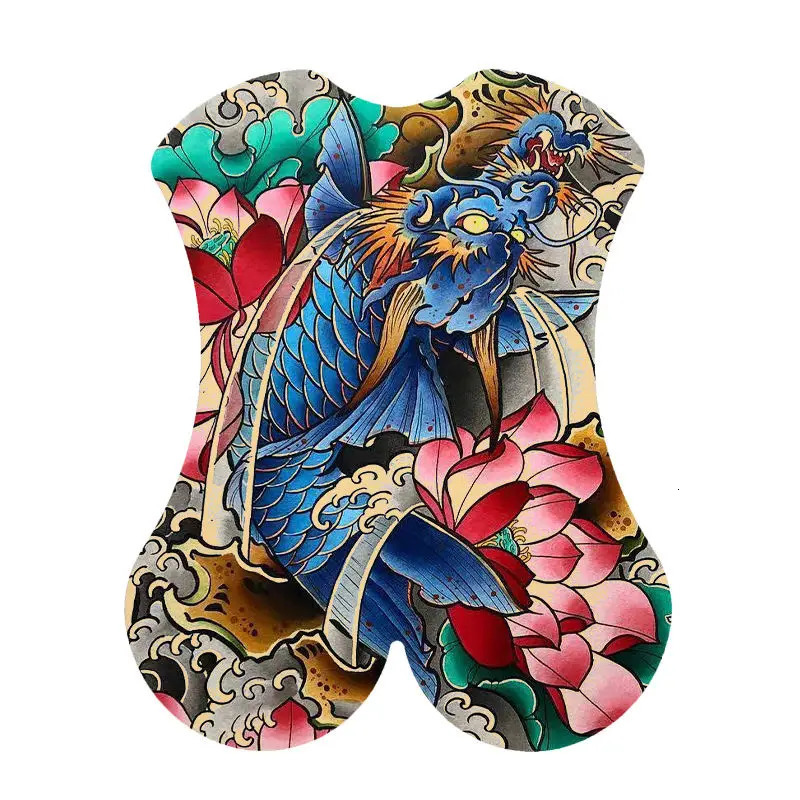 YILONG Silicone Full Back Tattoo Practice Skin M Fake Skin Double-Sided for anent Makeup Tattoo Accessory 250207