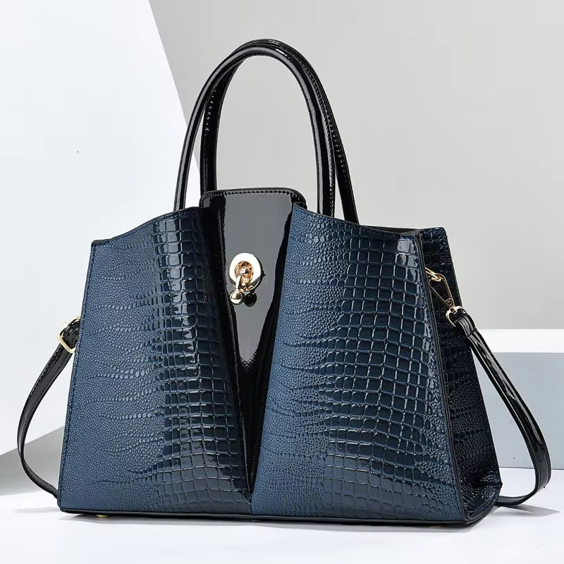 new style NEW High Quality Leather Handbag Purse Designer Women Shoulder Crossbody Bags Trend Large Capacity Casual Totes Sac