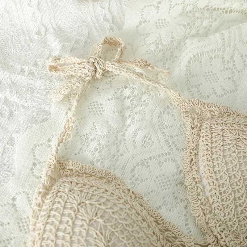 Woman Sexy Top Crochet Tank Tops Women Corset Femme Tanks Crop Camisole Japanese Fashion Knit Camis Built In Bra DropshippingXJ250212