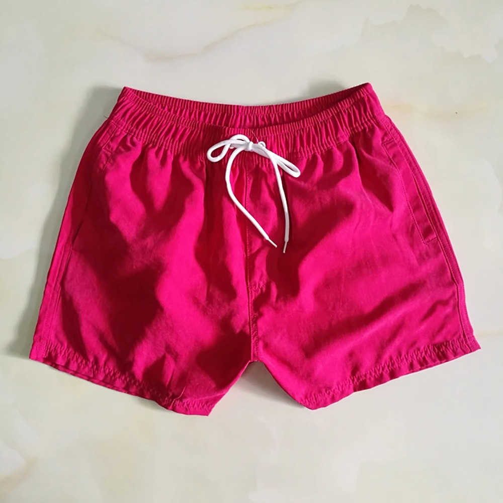 Lined mesh beach pants mens elastic summer fashion quick drying swim pants beach hot selling pants W250212