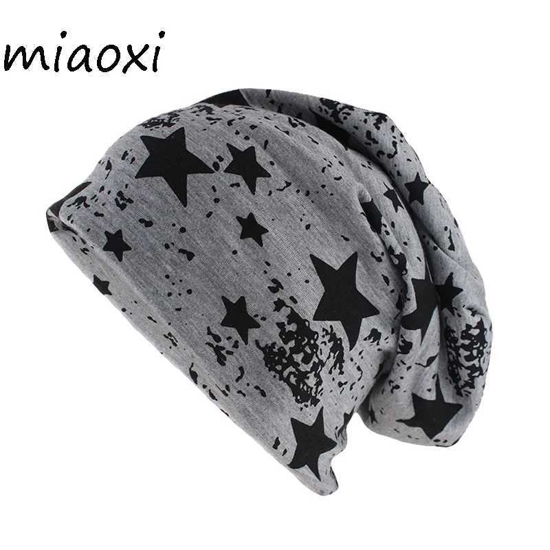New Style Fashion Star Adt Hat Caps For Unisex Casual Cotton Beanies Sklies Lady Brand Soft Thin Hats X250212