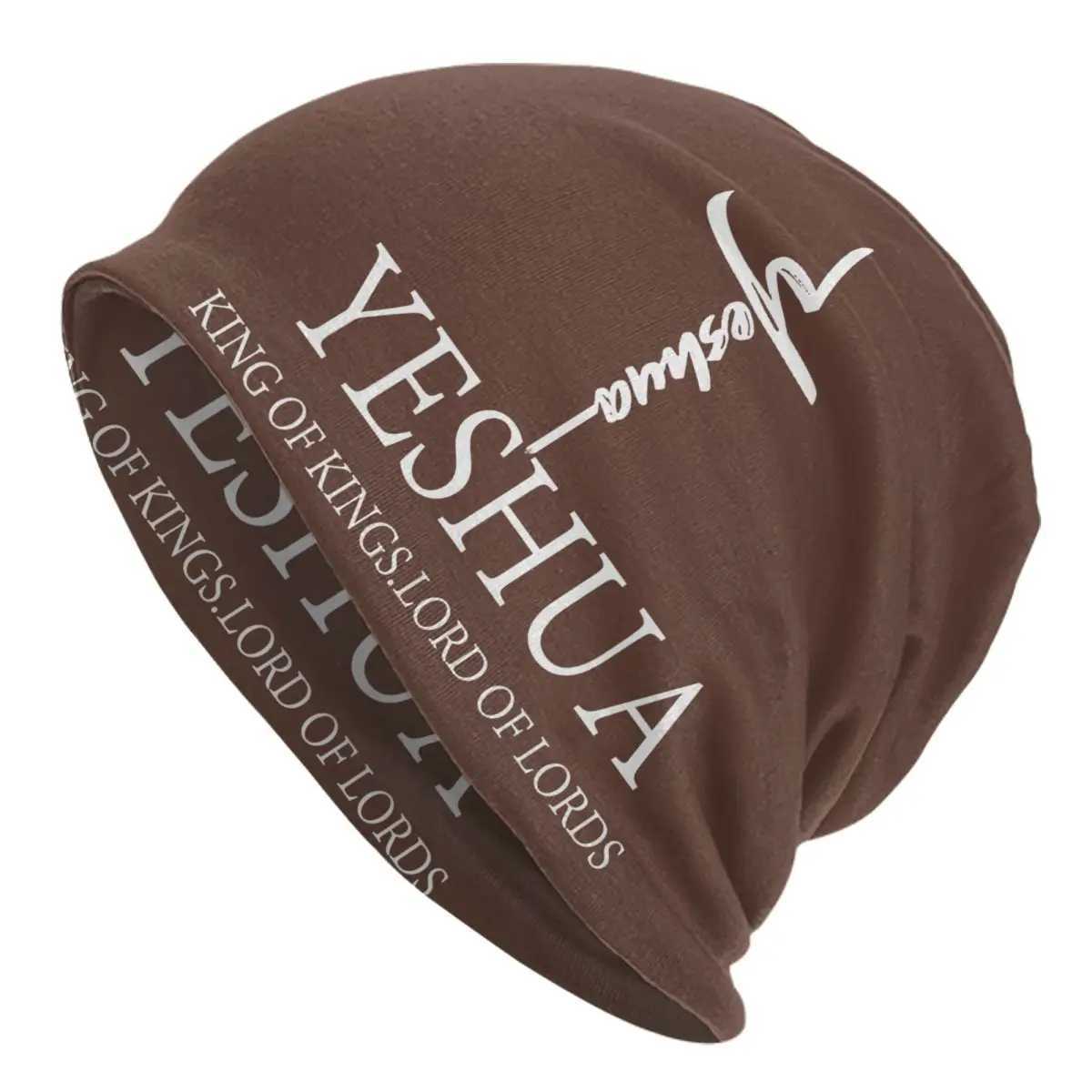 Cust hua Jesus Sklies Beanies Caps Unisex Winter Warm Knit Hat Adt Religion Faith Bonnet Hats Outdoor Ski Cap X250212