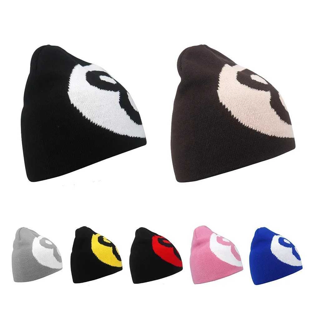 2024 Y2K Letter Knitted Winter Autumn Beanie Cap Men And Beanies Caps Hbre Top Keep Warm Hat Ear Hats Wool Hip Hop X250212