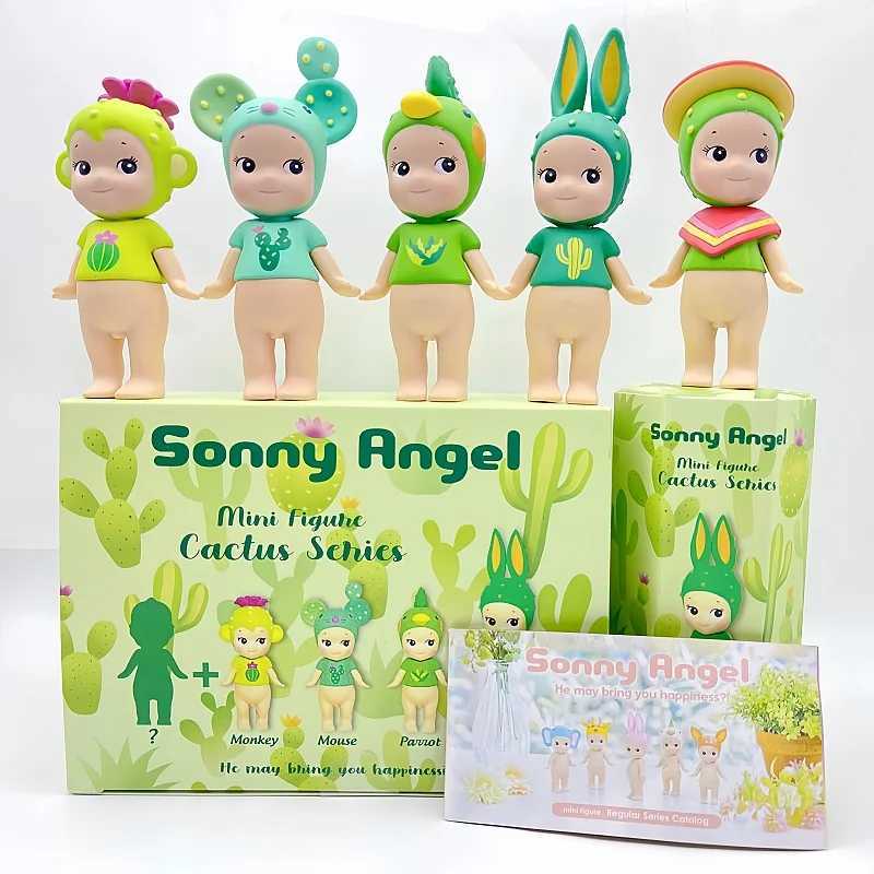 Cactus Series Mysterious Surprise Mini Figuhe Blind Box Tide Play Toy Doll Lucky Mascot Hand-Made Christmas GiftsXJ250212