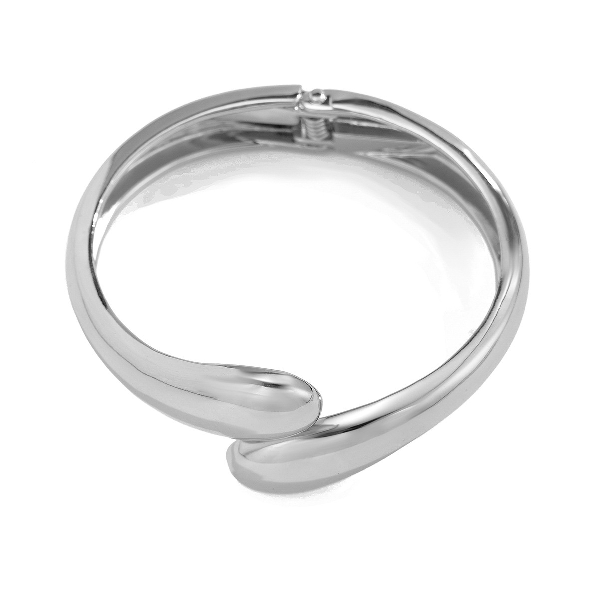 Woman Fashion Jewelry Alloy Smooth with Simple Irregular Openings designer Bracelet Set